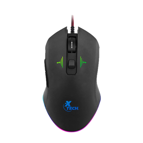 XTECH - MOUSE GAMING 6 BOTONES HASTA 3200DPI USB  (XTM-710)