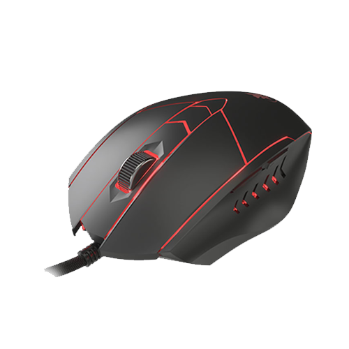 XTECH - STAUROS SILENT WIRED GAMING MOUSE7200DPI 4 LED XTM-810 (XTM-810)