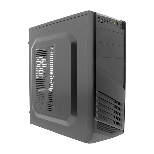 XTECH - XTECH GABINETE ATX/MICROATX FUENTE 600W USB2.0X2 NEGRO  (XTQ-200CL)