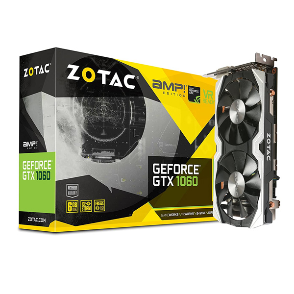 ZOTAC - TARJETA GRAFICA ZT-P10600B-10M GEFORCE GTX 1060 6GB GDDR5 GAMING (ZT-P10600B-10M)